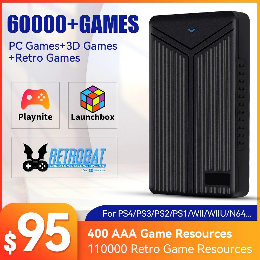 HD   ϵ ̺ 61000, 3D, AAA , Launchbox Playnite Retrobat ķ̼ ̺, PS4, PS3, Switch, WIIU, ͽ 5T